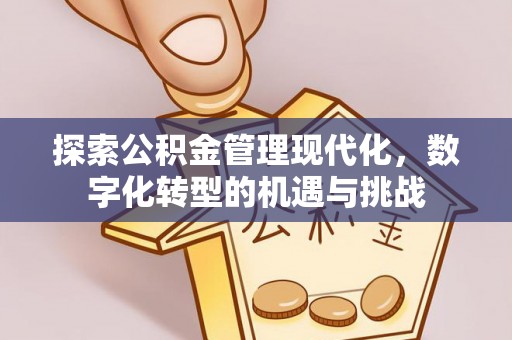 根河探索公积金管理现代化，数字化转型的机遇与挑战
