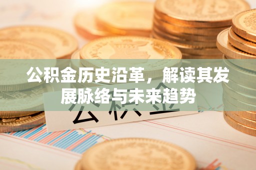 根河公积金历史沿革，解读其发展脉络与未来趋势