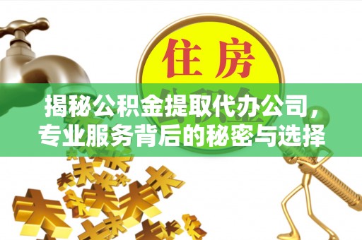 根河揭秘公积金提取代办公司，专业服务背后的秘密与选择指南