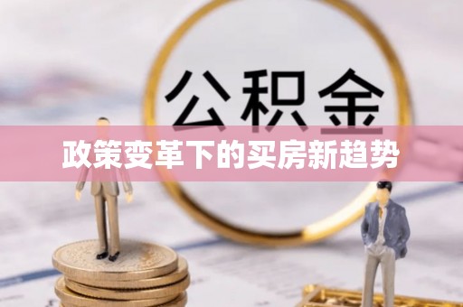根河政策变革下的买房新趋势