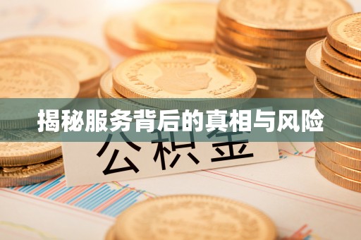 根河揭秘服务背后的真相与风险