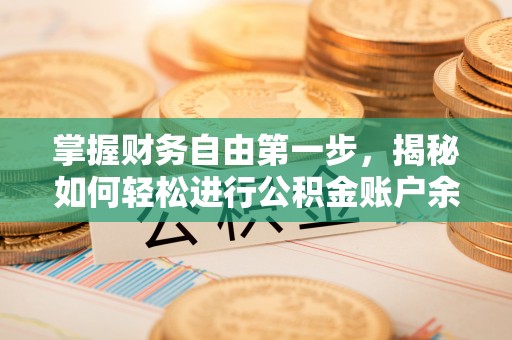 根河掌握财务自由第一步，揭秘如何轻松进行公积金账户余额查询