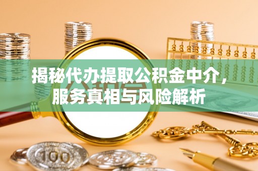 根河揭秘代办提取公积金中介，服务真相与风险解析